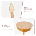 thumbnail image 3 of RENACLIPY Table Stand For Small Flag Wooden Compact Flag Display Pole For Office Workers 1Set, 3 of 8
