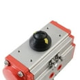 thumbnail image 6 of YILIKISS 1/2" NPT 3-Piece Pneumatic Ball Valve Actuator Single Acting Stainless Steel, 6 of 10
