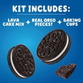 thumbnail image 5 of (2 pack) Betty Crocker OREO Lava Cake Mix, Chocolate Cake Mix With OREO Cookie Pieces, 8.3 oz, 5 of 16