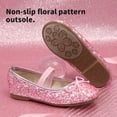 thumbnail image 3 of Dream Pairs Girls Kids Mary Jane Shoes Ballerina Flat Shoes Party Wedding Dress Shoes BELLE_01 PINK Size 8, 3 of 5