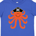 thumbnail image 4 of Inktastic Pirate Octopus Kids Funny Boys or Girls Toddler T-Shirt, 4 of 5