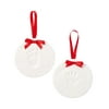 Pearhead Babyprints 2-Pack Baby Handprint and Footprint Ornament Kit, DIY Christmas Holiday Keepsake Gift