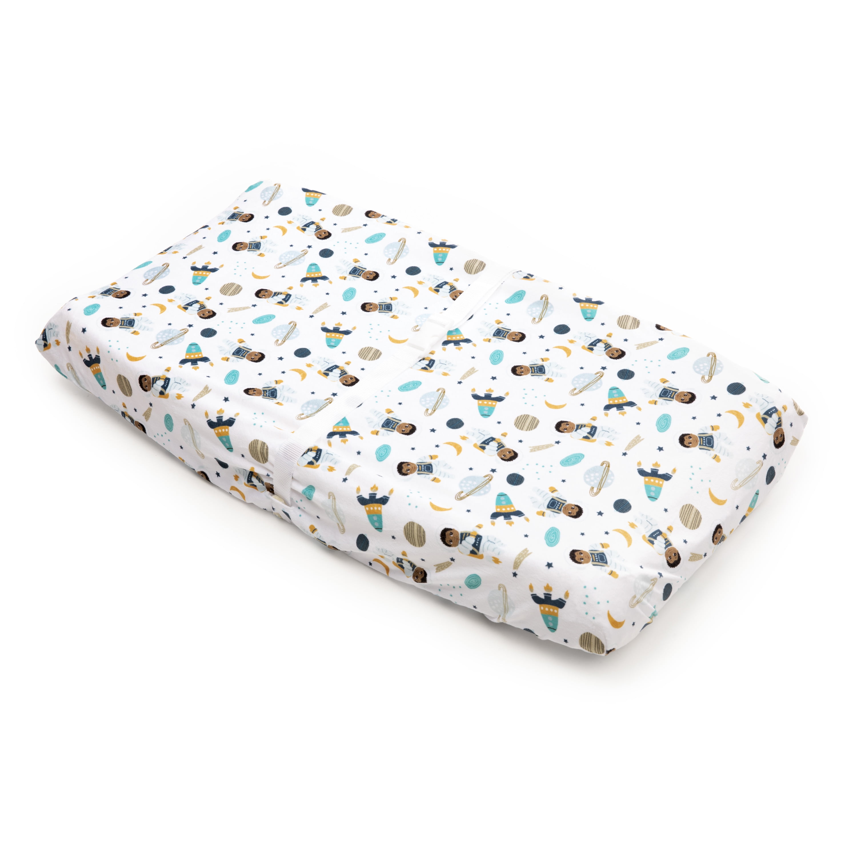 Little Muffincakes Extra Soft Changing Pad Cover, Astronaut and Space ...