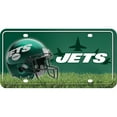 thumbnail image 1 of New York Jets Metal License Plate, 1 of 1