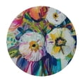thumbnail image 4 of WYYP Flowers Vase Round Tablecloth - Full Width Single-Sided Printing 100% Polyester Fiber Waterproof White, 4 of 8