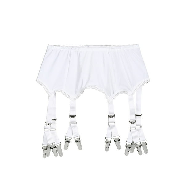 Eyicmarn Vintage Women Lingerie Garter Belt Temptation 6 Straps 12