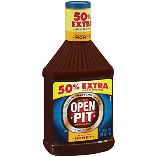Open Pit Blue Label Honey Barbecue Sauce, Made With Pure ...