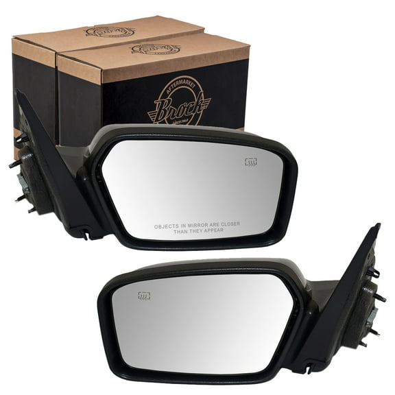 Brock Power Mirror for 2006-2010 Fusion Puddle Lamp Heated Set 6E5Z17683B 2006-2010 Milan