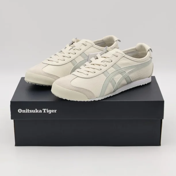 1183A201-127 Onitsuka & Tiger Mexico 66 Cream Light Sage (Men's)
