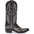 thumbnail image 3 of Stetson Women's Tina Flame Pita Embroidery Western Boot Snip Toe - 12-021-6105-1003 BL 9 M  US, 3 of 6