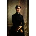 thumbnail image 3 of Giovanni Maria Rastellini 16x24 Black Modern Framed Museum Art Print Titled - Portrait of a Lady, 3 of 5