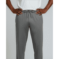 thumbnail image 4 of Real Essentials 3 Pack: Men's Active Athletic Casual Tricot Open Bottom Sweatpants with Pockets (Available In Big & Tall), 4 of 6