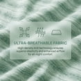 thumbnail image 7 of Catalonia Cooling Blanket for Hot Sleepers, Summer Bed Blanket for Warm Night Sweat, Cool Sofa Throw Blanket for Hot Flashes, Soft Thin Lightweight Blanket for Adults Kids, 7 of 7