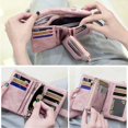 thumbnail image 3 of BEMS-1pcs Cartera de cuero para mujer, pulsera para mujer, cremallera de gran capacidad, 3 of 5