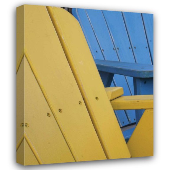 Scott Larson 15x18 Gallery Wrapped Canvas Wall Art Titled - Beach House I