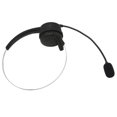 thumbnail image 4 of Auriculares de teléfono Bluetooth monoaurales con cancelación de ruido y volumen ajustable para negocios con micrófono y base de carga, 4 of 12