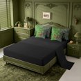 thumbnail image 3 of meiyoeat Classic Plaid Initial D 7 Pieces Full Size Bedding Sets For Boys,Pixel Game Theme Monogrammed Full Size Bed in a Bag,Black Reversible, 3 of 7