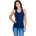 thumbnail image 3 of Emprella Tank Tops for Women 3 Pack Assorted Ribbed Racerback Tanks (Large), 3 of 6