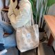 thumbnail image 5 of Bolso Mano Retro Pana Con Cara Lindo Bolso Mano para Colegiala (caqui), 5 of 8