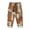 a-Orange184, variant on Mens Vintage Patchwork Print Pants Elastic Waist Drawstring Loose Fit Casual Trousers For Summer Daily Wear Blue L