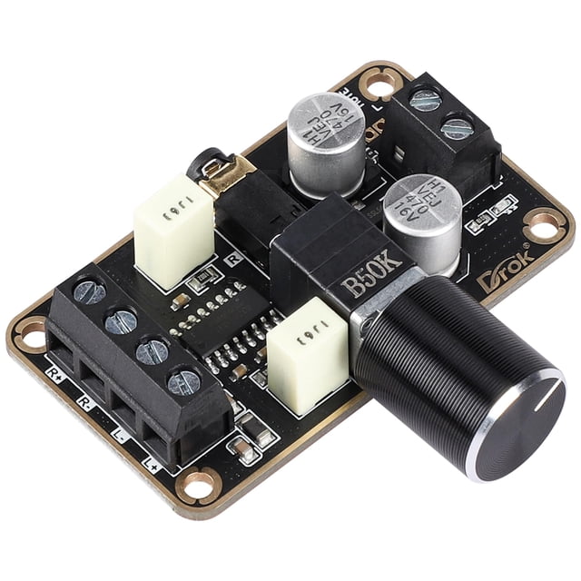 Placa amplificadora de audio DROK PAM8406 5W+5W DC 5V Clase D