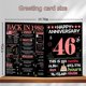 thumbnail image 2 of Tarjeta de aniversario Joycard 46th Anniversary para mujer, 2 of 7
