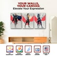 thumbnail image 3 of Valorant Canvas Wall Art by DreamController Set of 3 - 16x24 inches Wall Decor | HD Printed & Wooden framed wall art | Modern Wall Decor for Gift | Made in USA, 3 of 5
