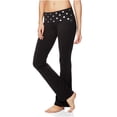 thumbnail image 2 of Pantalones de yoga Aeropostale Bootcut para mujer, negro, mediano Aeropostale Yoga, 2 of 2