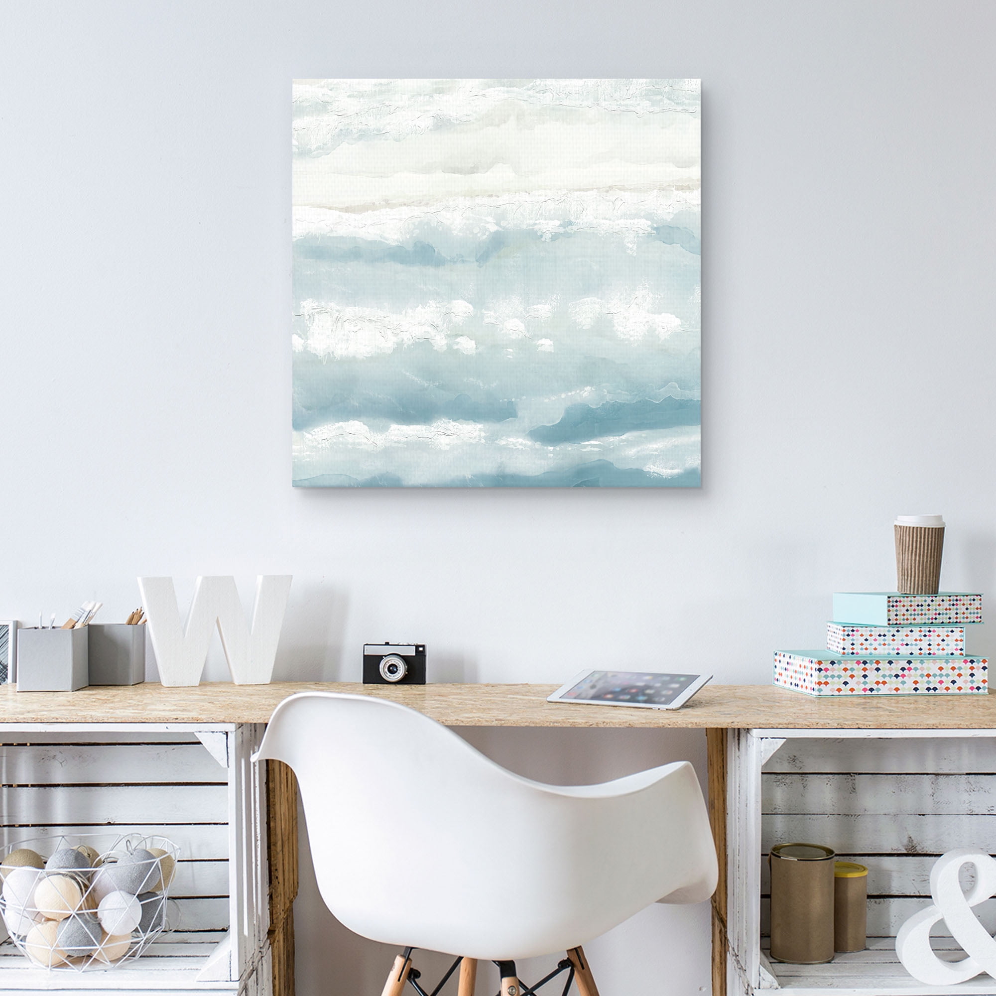 Bon Voyage I by Studio Arts Canvas Art Print, 1.5" x 30"