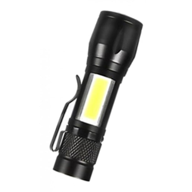 Linterna LED recargable perfecl USB 3 modos de iluminación Aleación de aluminio