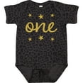 thumbnail image 3 of Inktastic 1st Birthday One Gold Boys or Girls Baby Bodysuit, 3 of 5