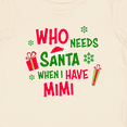 thumbnail image 4 of Inktastic Who Needs Santa when I Have MiMi Boys or Girls Baby T-Shirt, 4 of 5