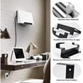 thumbnail image 3 of Mesh Router Mount, Space Saving Secure Reliable Alloy Steel Power Supply Bracket 2 in 1 Design  for Cabin and Boat for Gen 3 Device, 3 of 7