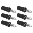 thumbnail image 5 of 100 Uds toma de banana 4mm ABS Material de latón niquelado herramientas de conexiones eléctricas de buen rendimiento negro, 5 of 5