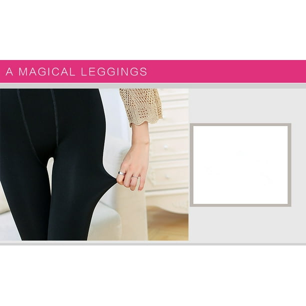 Fleece Lined Leggings For Women High Waist,Elastic And  Slimming,Black,Skinny Slim Stretch Pants