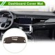 thumbnail image 2 of Cubierta del tablero Unique Bargains para Audi Q8 2018-2022 Alfombra de cubierta del tablero Consola central Cubierta del tablero Antideslizante Protector de sol Cuero sintético Marrón 1 Pcs, 2 of 7