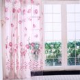 thumbnail image 2 of 100x200cm Tulle Curtain Sheer Drape Balcony Window Curtain With Beautiful Printed Tulips, Easy To Clean And Easy To Install, 2 of 8