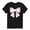 BLACK, variant on - Baseball Bow - Youth Short Sleeve Graphic T-Shirt