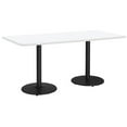 thumbnail image 3 of KFI Studios Mode 3.5' x 8' Dining Table, Designer White, Black, 3 of 3
