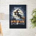 thumbnail image 2 of Happy Halloween Cavalier King Charles Spaniel Witch Pumpkins Bats Vertical Matte Canvas Poster Dog Lover Gifts Wall Art Home Decor - 13012, 2 of 5
