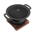 thumbnail image 2 of Korean Barbecue Grill Smokeless Small One Person Mini Bbq Grill Japanese Barbecue Pan for Home, 2 of 5