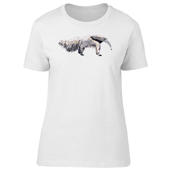 Anteater In Watercolor Tee Women's -Image by Shutterstock