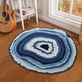 thumbnail image 4 of PEONAVET Tapis Rond Grand Arbre Tapis Toute l'Année, Tapis Rond pour Maison Chambre Extérieur Bureau Balcon, Tapis de Sol Lavable Tapis Antidérapant (80cm Rond), 4 of 7