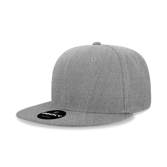 Decky 5121 Women's Snapback Cap - Heather Gray