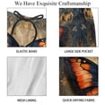 thumbnail image 4 of luoweisi Men's Beach Shorts Quick Dry Swim Trunks with Mesh Lining Butterfly 2XL, 4 of 5
