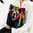 thumbnail image 6 of Bear Velvet Throw Pillow Covers Set of 2 - 16x16, 18x18, 20x20 Inches - Unique Patterns for Bed, Chair for Various Occasions, 6 of 6