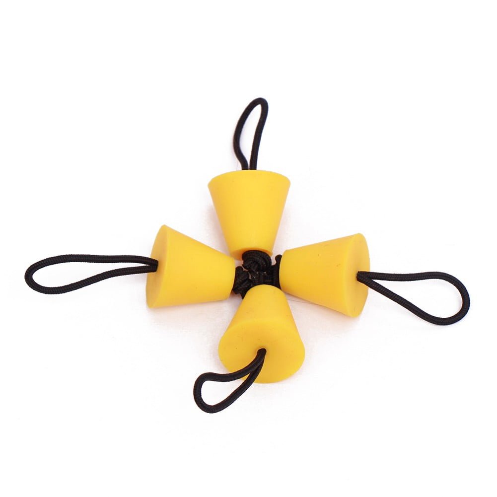 4 Pack Rubber Plug Drain Plug Universal Kayak Canoe Boat Drain Plug