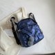 thumbnail image 1 of Bolsa Mochila impermeable con pompón y bolas mochilas escolares acolchadas para mujer de color sólido (azul) Likrtyny Para Estrenar, 1 of 6