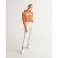thumbnail image 6 of Glow up Gear Orange Women's Cropped Hoodie, 6 of 8