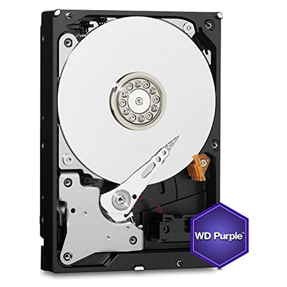 外付けハードディスク・ドライブ WD Purple 3TB HDD WD30PURX WD Purple 3TB Internal HDD - SATA 6GB/S, 64MB Storage Disk, 3.5